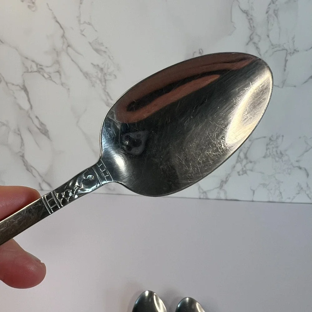 Set of 3 Northland by WM Rogers Stainless Oneida LTD Dinner Spoons – 7.25